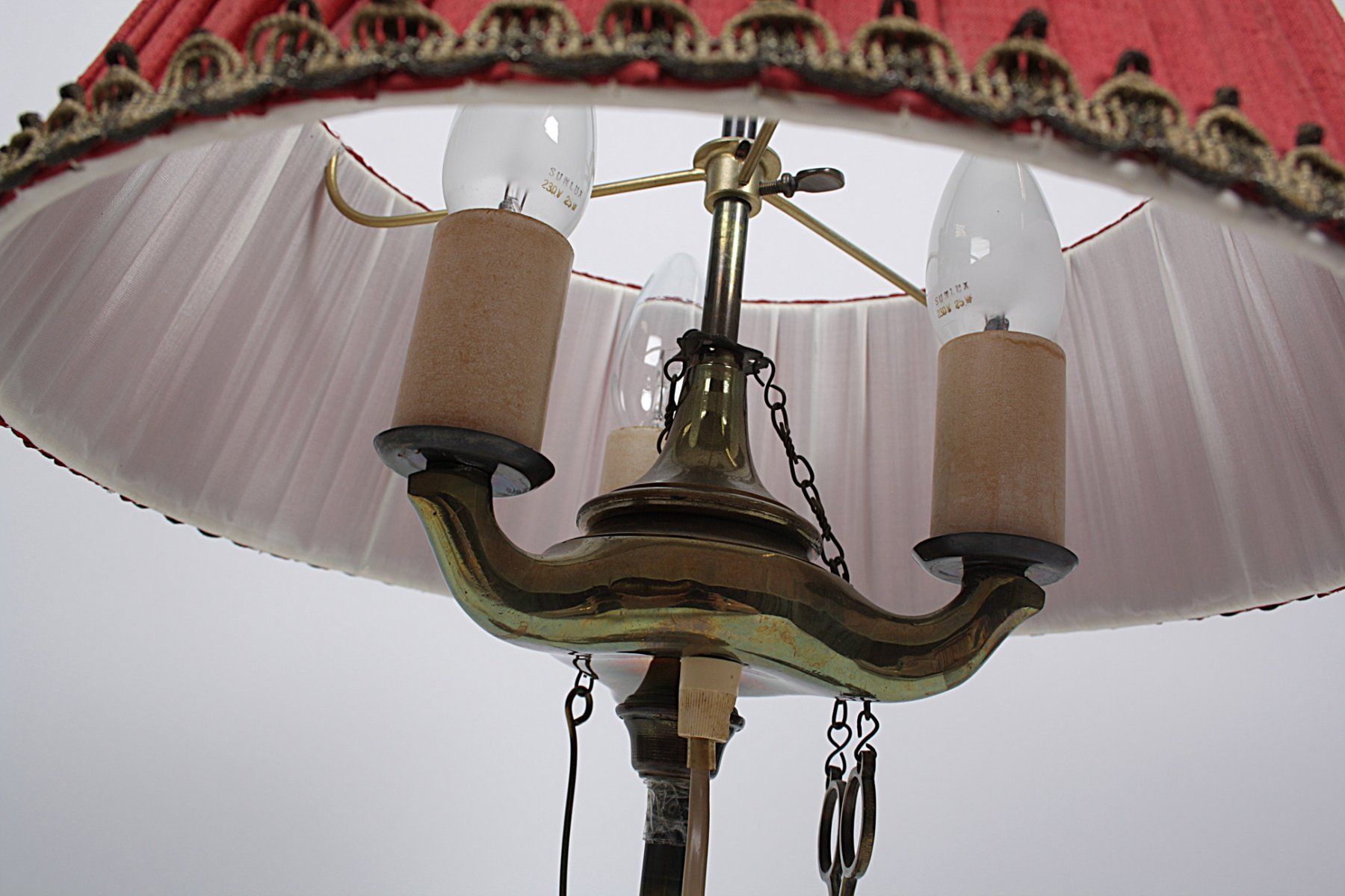 Lampes: Vintage Lampe rot – D'occasion à Zollikofen par Restwert_Zollikofen 4