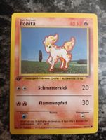 Pokémon Karte Ponita 1. Edition Basis Set 
