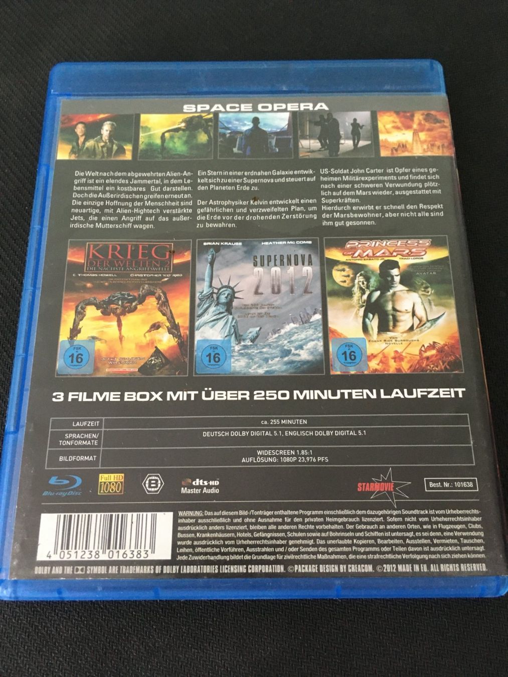 Tutti i DVDs: Space Opera [Blu-ray] – Usato da St.Gallen venduto da MedienJoe 1