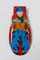 Knackfrosch Western Cowboy, made in Japan Klicker