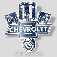 Chevrolet Blech -- Schild Retro Vintage