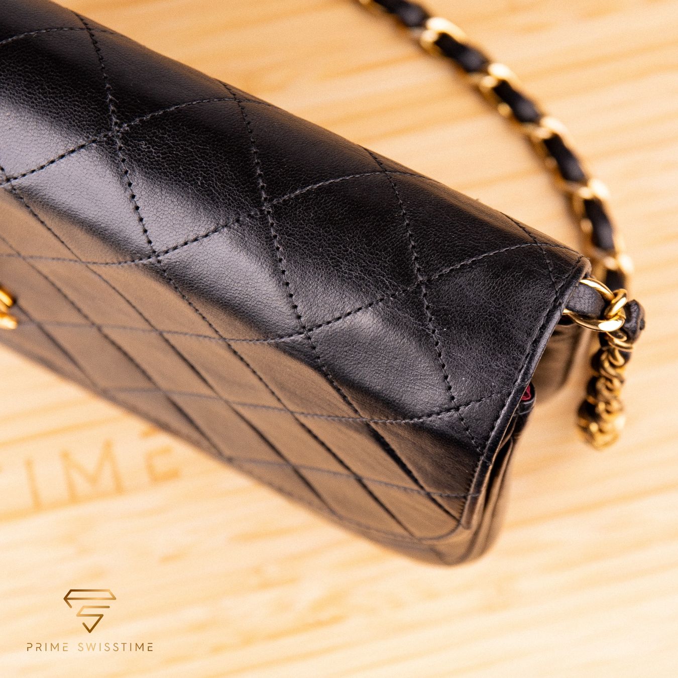 Chanel Taschen für Damen: Chanel Double Flap Black Lambskin Half Moon Bag – Gebraucht aus Luzern von PrimeSwissTime 6