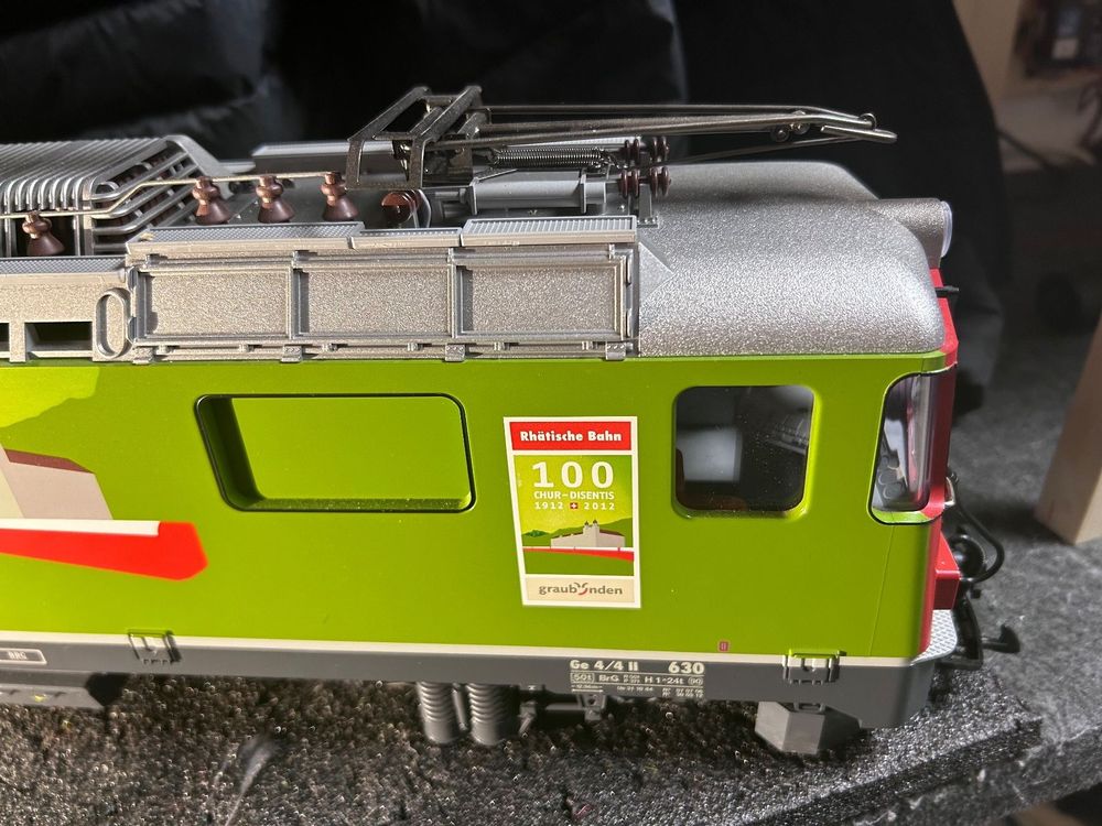 LGB Digital Rhb Ge 4/4 II 630 Trun, 100 Jahre Chur-Disentis (Neu und ...