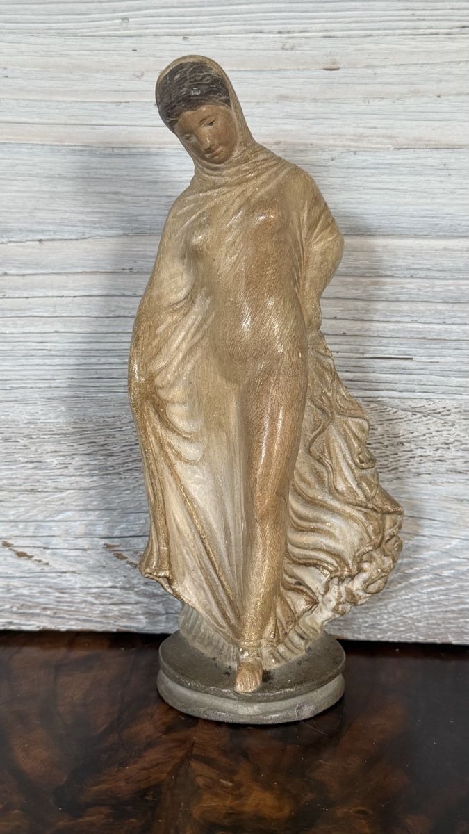 Figuren: Tanagra Figur Replik um 1920 – Gebraucht aus Riedholz von Frettchen63
