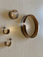 Calvin Klein Armreif, Ohrstecker und Ring, Gr. B7