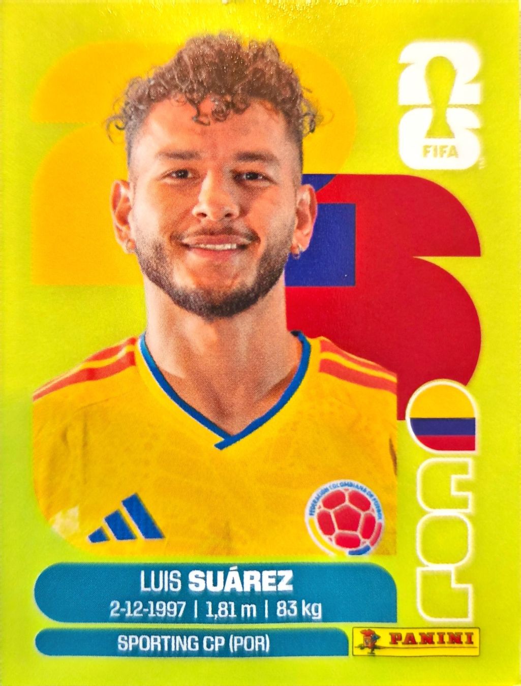 Panini Carte collezionabili: Carte FIFA World Cup 2026 COL 19 – Usato da Clarens venduto da rim_g98y