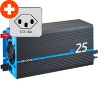 ECTIVE SSI 25 Wechselrichter 2500W 12V 4 in 1 (CH-Stecker)