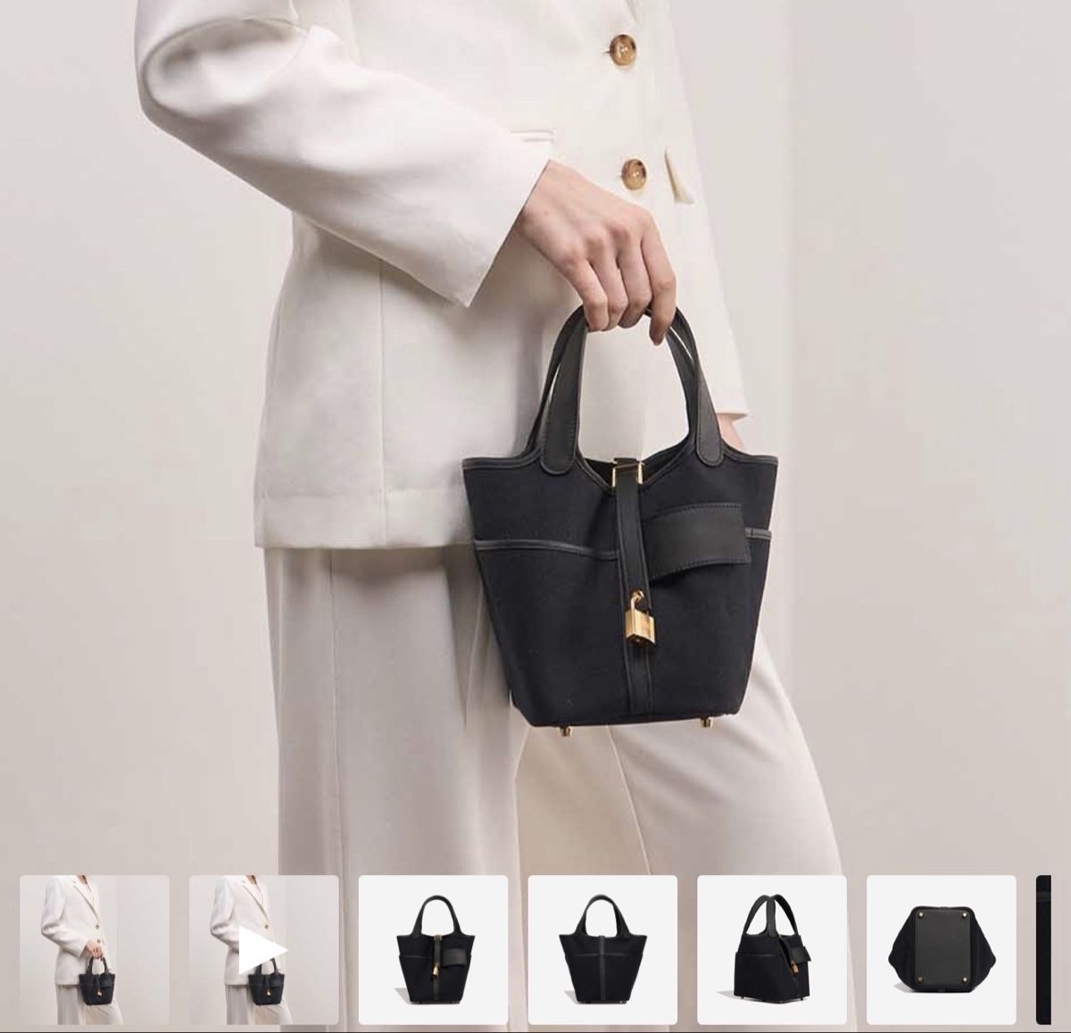 Hermès Borse da donna: New Hermes Picotin Cargo Black Gold Hardware – Nuovo e nell'imballaggio originale da Nyon venduto da My_wardrobe