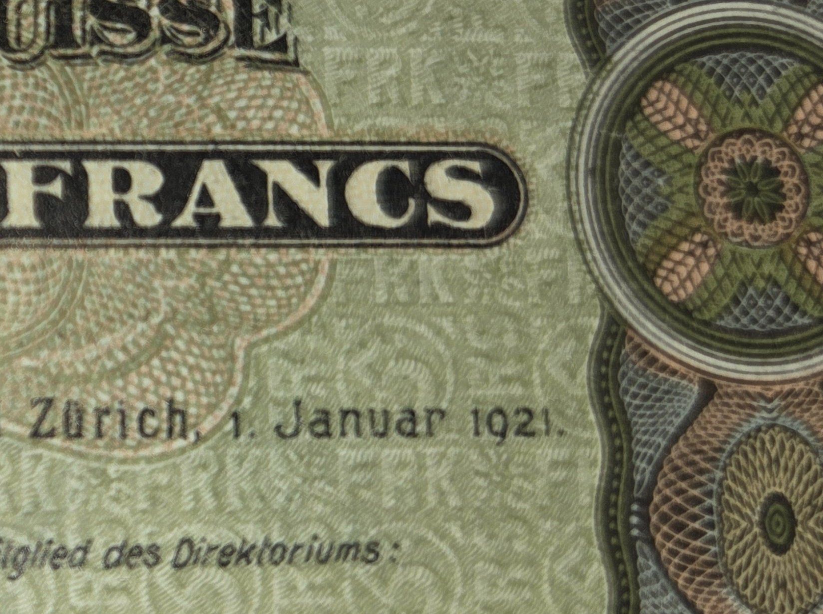 Banknoten: Alte Schweizer Banknoten – Neu (gemäss Beschreibung) aus Pratteln von rolf4133 3