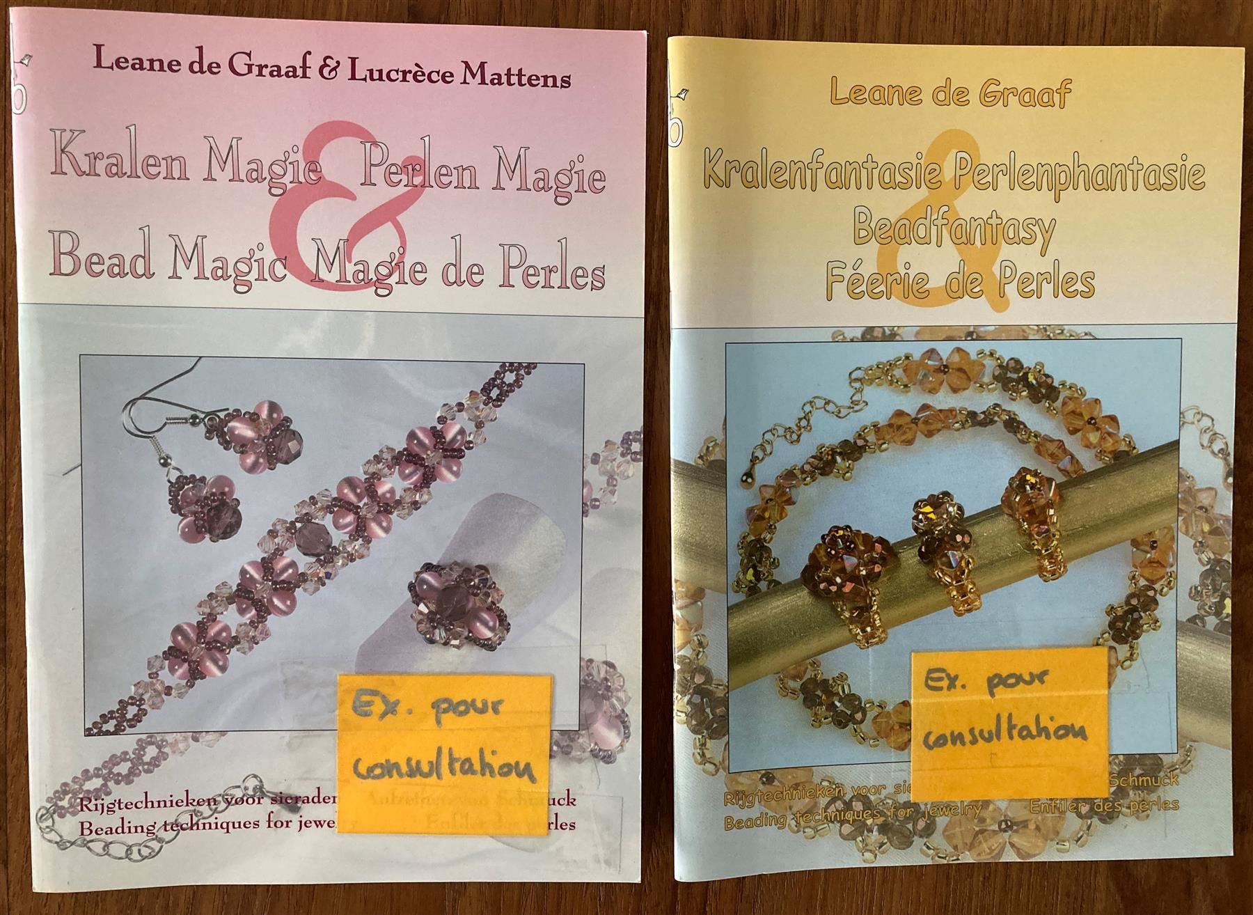 Bücher: 2 livres Bijoux en perles / Bücher Kreation Schmuck Perlen – Gebraucht aus Goumoens-la-Ville von brandonv