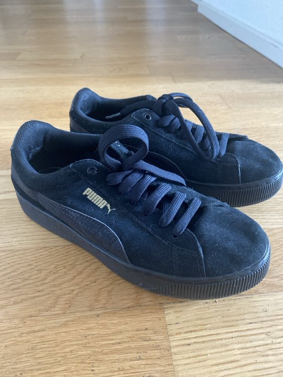 Puma Plateau Sneaker schwarz Gr. 37.5 Acheter sur Ricardo