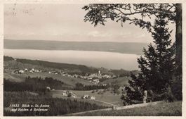 Heiden (AR) – Blick vom St. Anton auf den Bodensee