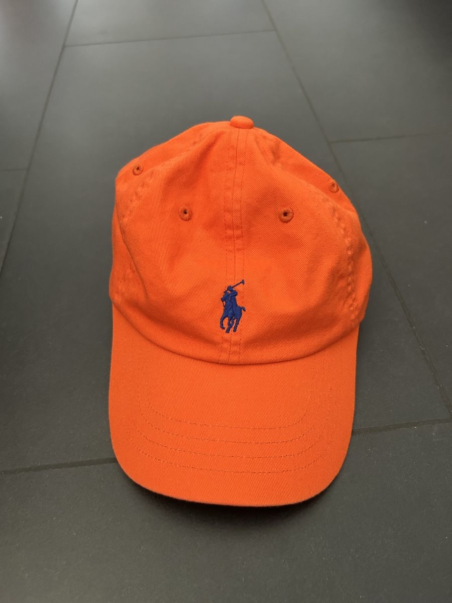 Ralph Lauren Hüte, Mützen & Caps: Polo Ralph Lauren Cap Cappy orange – Gebraucht aus Basel von kitu