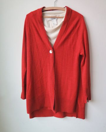 Maliparmi Cardigan aus 100% Wolle – Ungetragen