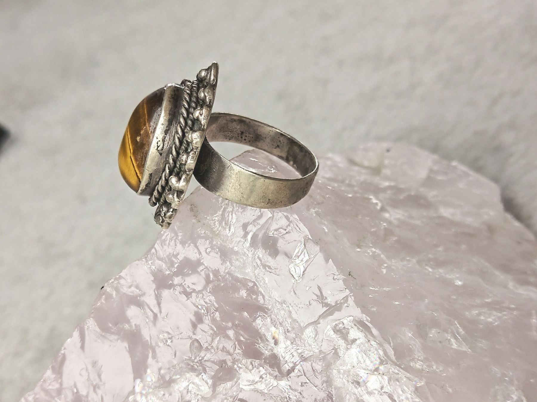 Anelli: Ring Silber 925 mit Edelstein – Usato da Istighofen venduto da Ringparadies 2