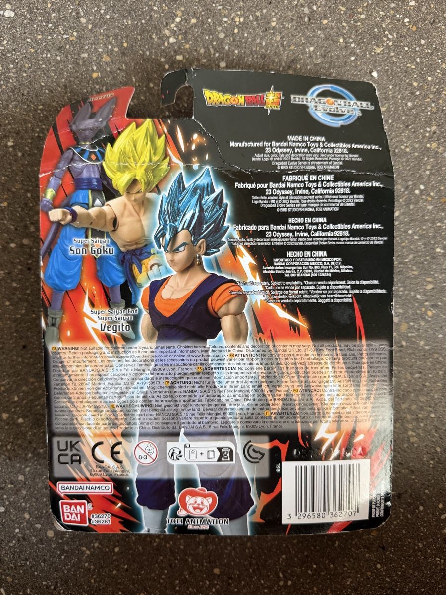 Bandai Figuren: Dragon Ball Evolve Super Saiyan Vegito Figur – Neu (gemäss Beschreibung) aus Schlieren von genti_7 4
