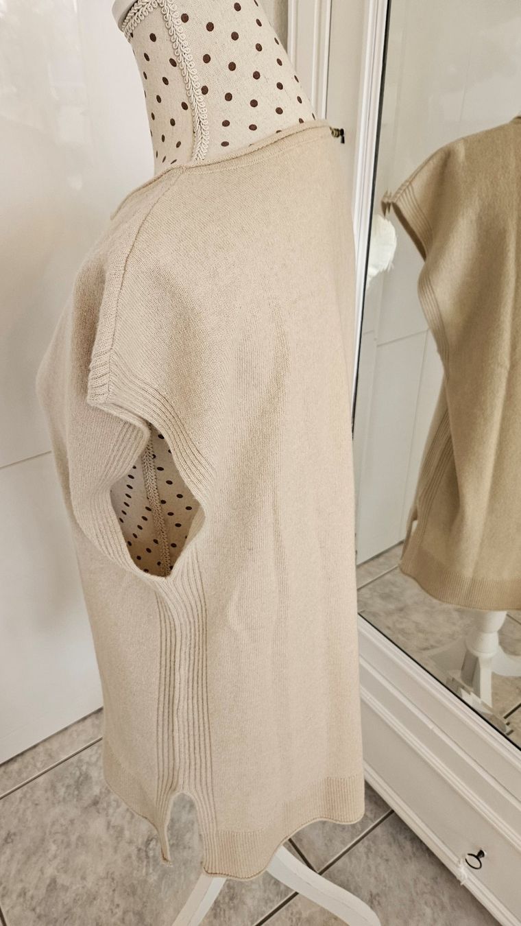 Maglioni & Felpe: Cashmere Collection Pullunder, Beige, Grösse L, Top Zustand – Usato da Gossau ZH venduto da fashiontwo 3