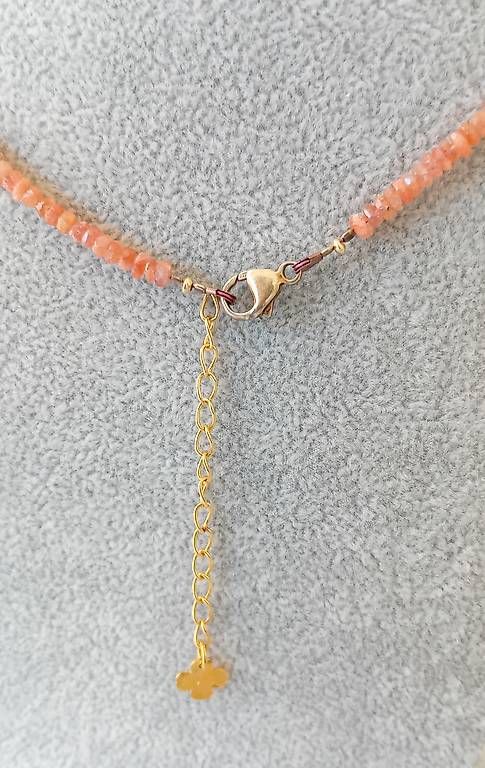 Catenine: Collier mit Perlen, Apatit und Feueropal – Usato da Stans venduto da wer_fd5f 4