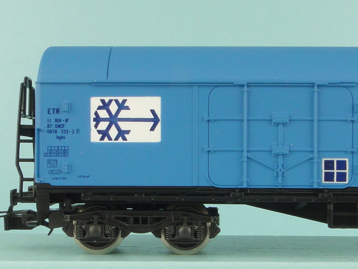 Rivarossi Modellini di ferrovie: Rivarossi H0 2431 INTERFRIGO – Usato da Bülach venduto da cann11 6