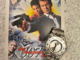 Vintage Uhr "James Bond 007" Swatch Zao