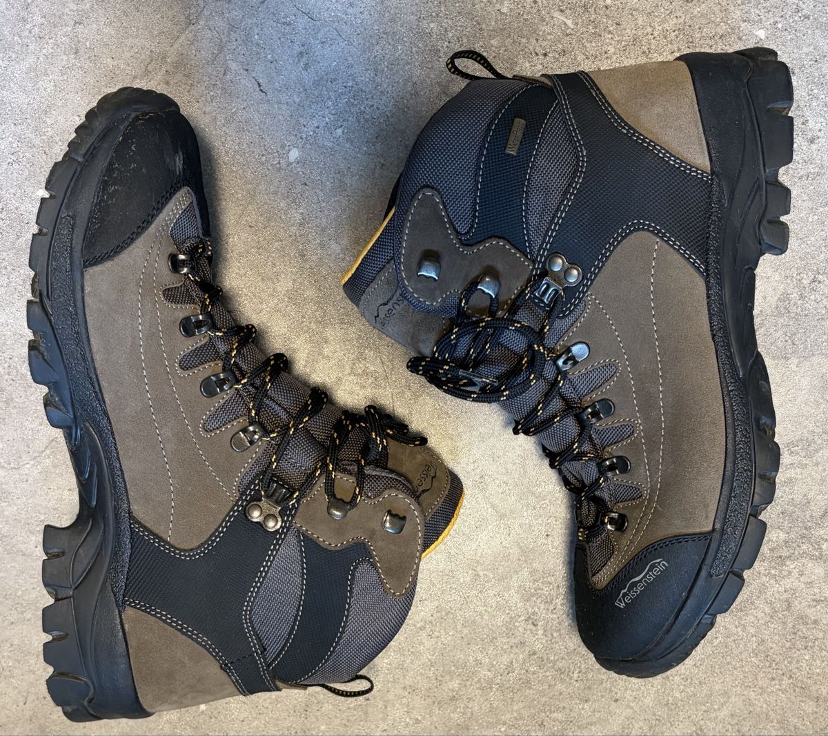 Scarpe da uomo: Wanderstiefel Weissenstein Grösse 45 wasserdicht – Usato da Liestal venduto da RogerS28