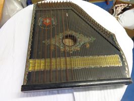 Otto Schärer Guitar-Zither helvetia ZürichIII Weltnr. 123