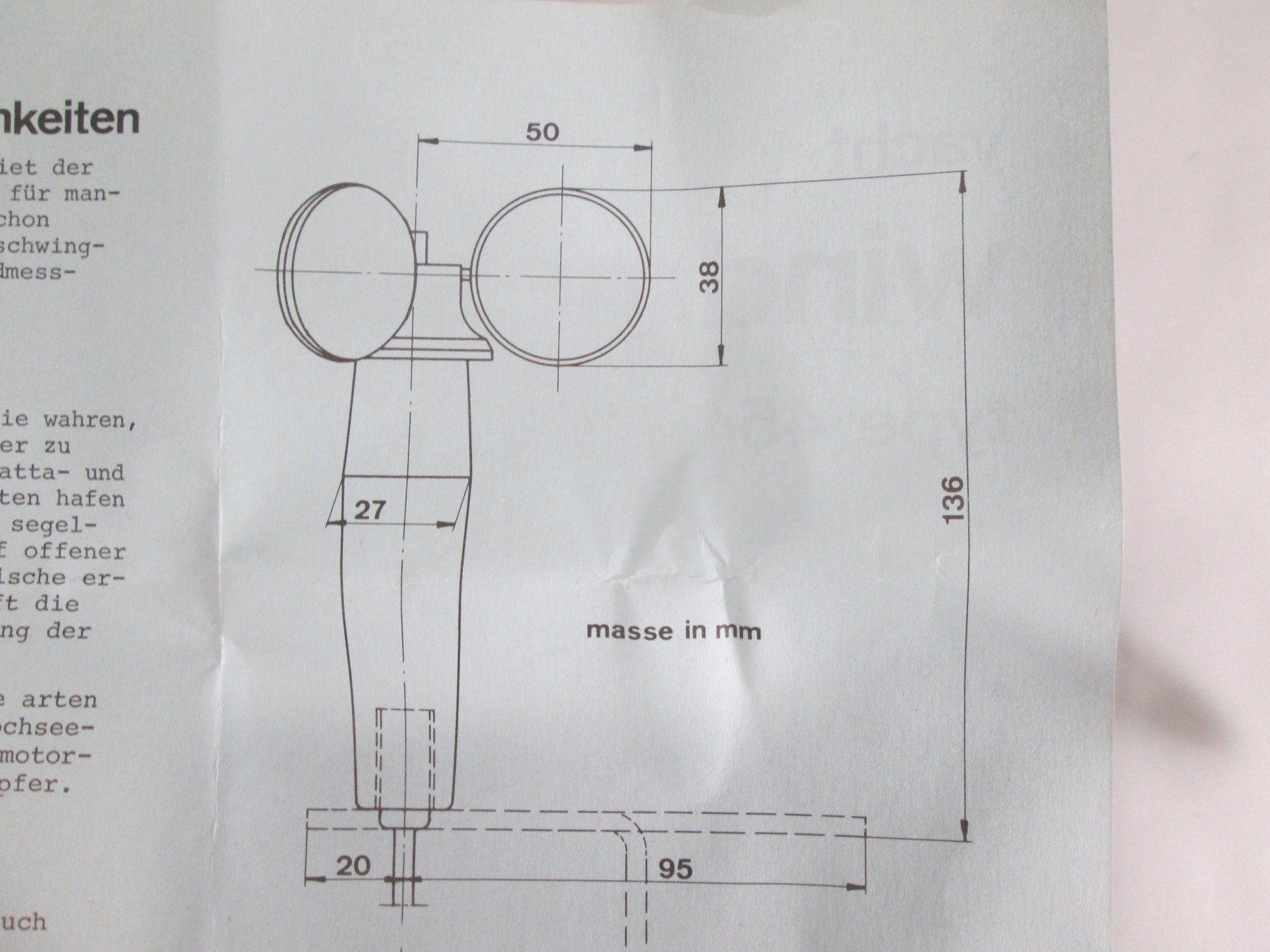 Misurare: original E. Schiltknecht Yacht Windmesser – Usato da Rapperswil SG venduto da designandmore 4