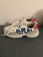 Replay Sneaker Herren Grösse 41 weiss-grau-rot guter Zustand