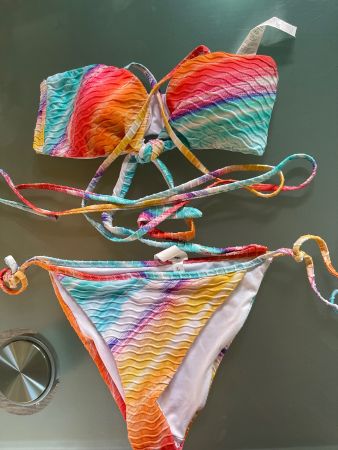 Tezenis Chic costume bikini. con strisce-M/L-nuovo