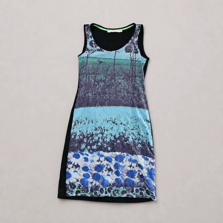 Passport Sommerkleid ärmellos bunt gemustert Gr. 36