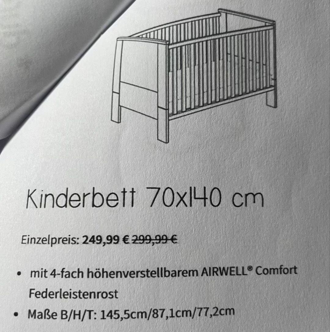 Betten: Paidi Franka mitwachsendes Kinderbett – Gebraucht aus Basel von Fered 4