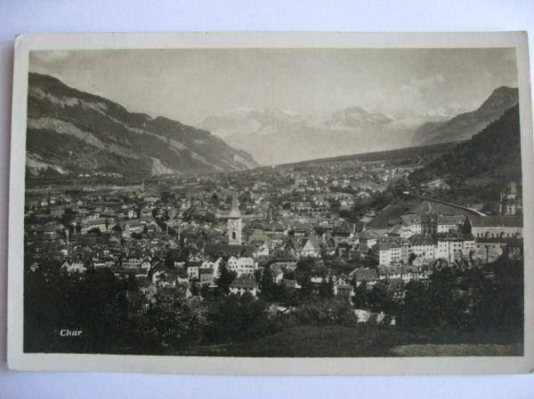 Cartoline postali: AK  Chur – Usato da Gundetswil venduto da Egro01