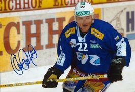 Claude Lemieux NHL Autogramm signiert Foto 20x30cm