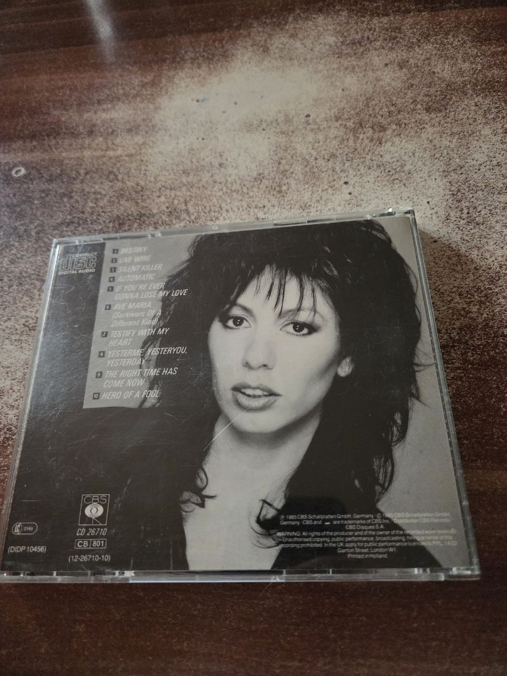 CDs: Jennifer Rush - Movin' – Gebraucht aus Wattenwil von Mage66 1