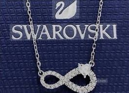 Swarovski Halskette Infinity ganz neue 