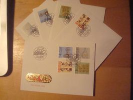 PP 1993 FDC Serie und einzeln AB nur 75 RP