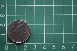 währung italiana 50 lira 1980
