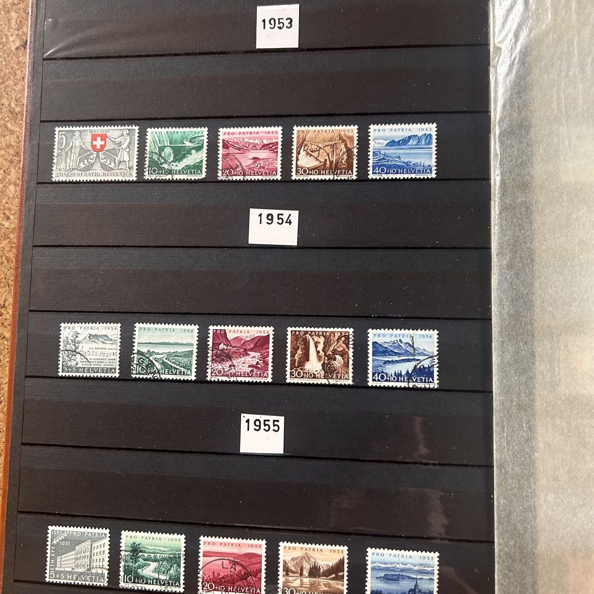 Tutti i francobolli: Briefamrken schweiz ab 1938-1974 – Usato da Basel venduto da bellespirit 3