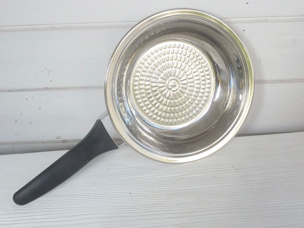 LACOR 50636W Servier- & Bratpfanne 36 Cm – Edelstahl, Für Alle Herdarten