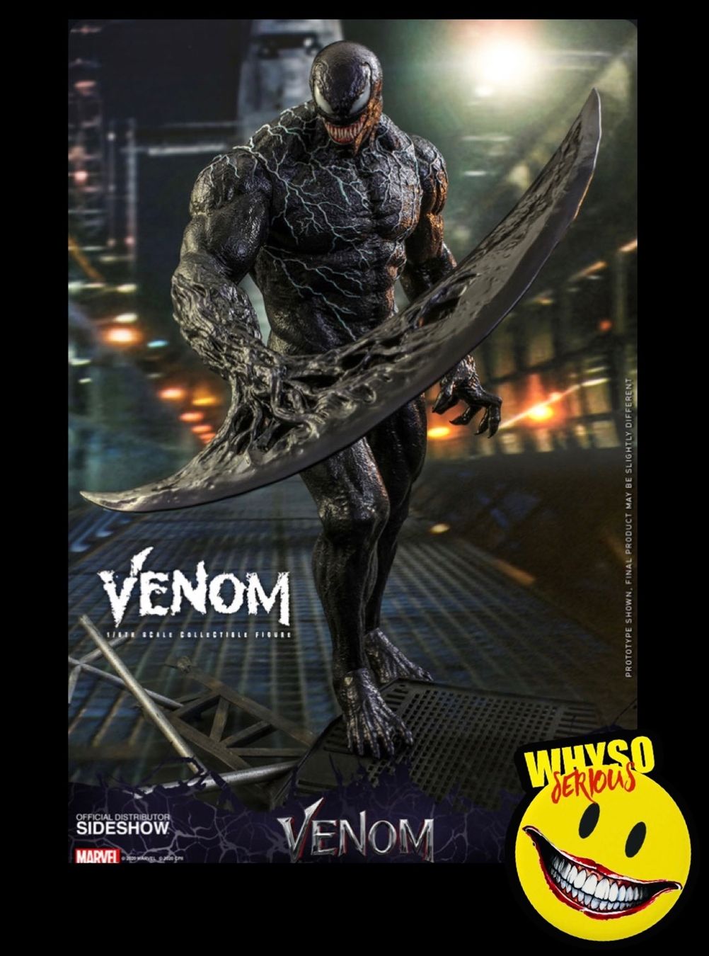 Hot Toys Statuette: Hot Toys Venom Figur – Nuovo e nell'imballaggio originale da Gossau ZH venduto da whysoserious