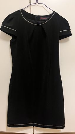Vestito nero Young Couture taglia 38 nuovo