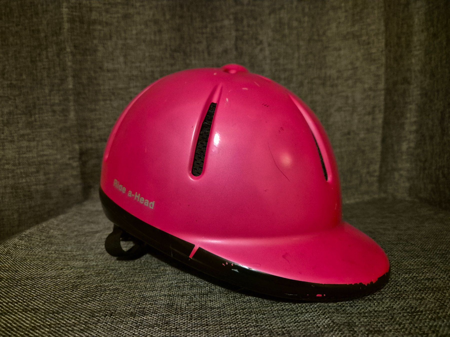 Caschi: Ride-a-head Reithelm S pink – Usato da Meggen venduto da Orrinka20 1