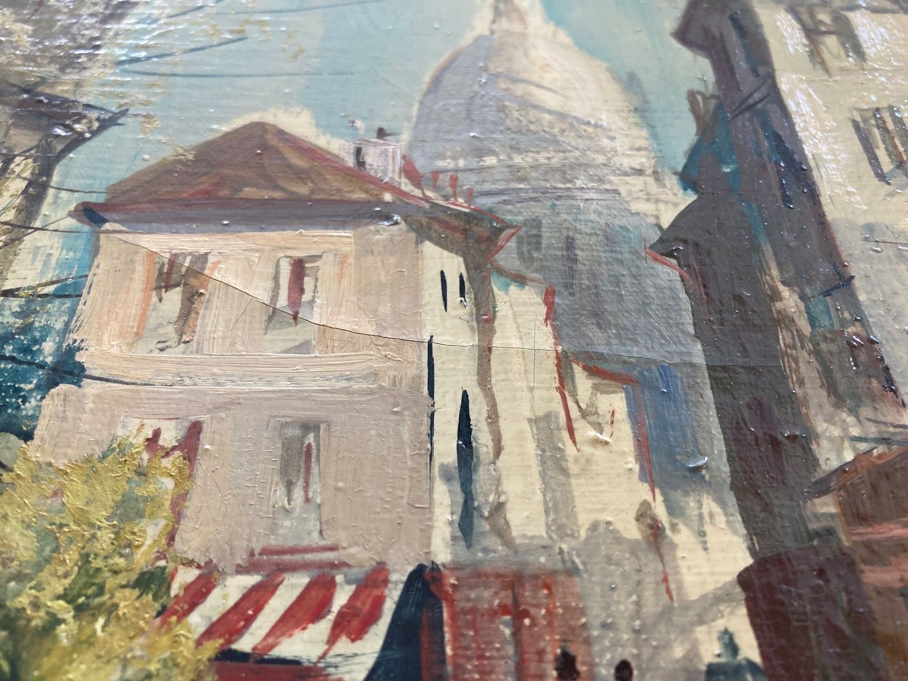 Dipinti: Tableau du peintre "Auber" - Montmartre – Usato da Aumont venduto da del_f2k9 3