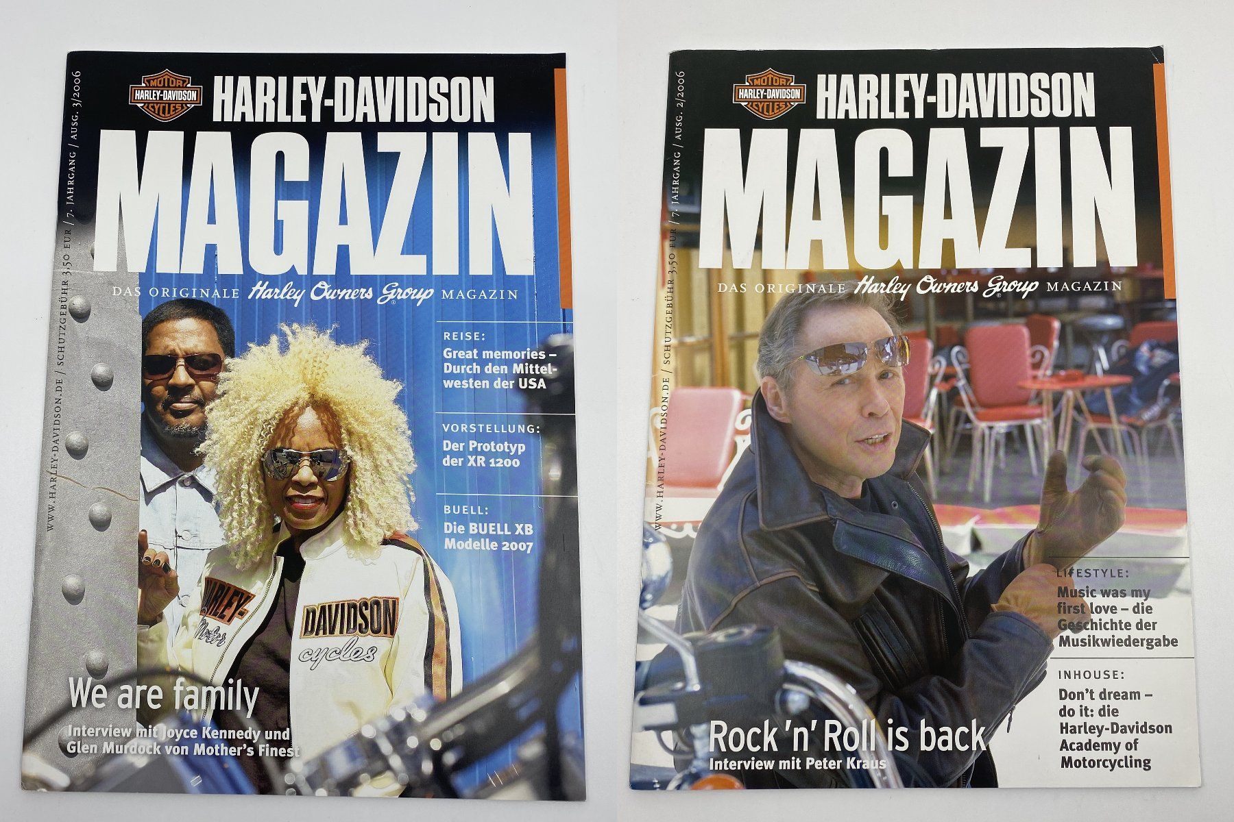 Riviste & Magazine: 10 Harley Owners Group Magazine 2003 - 2007 – Nuovo (secondo la descrizione) da Langwiesen venduto da Restposten-24 2
