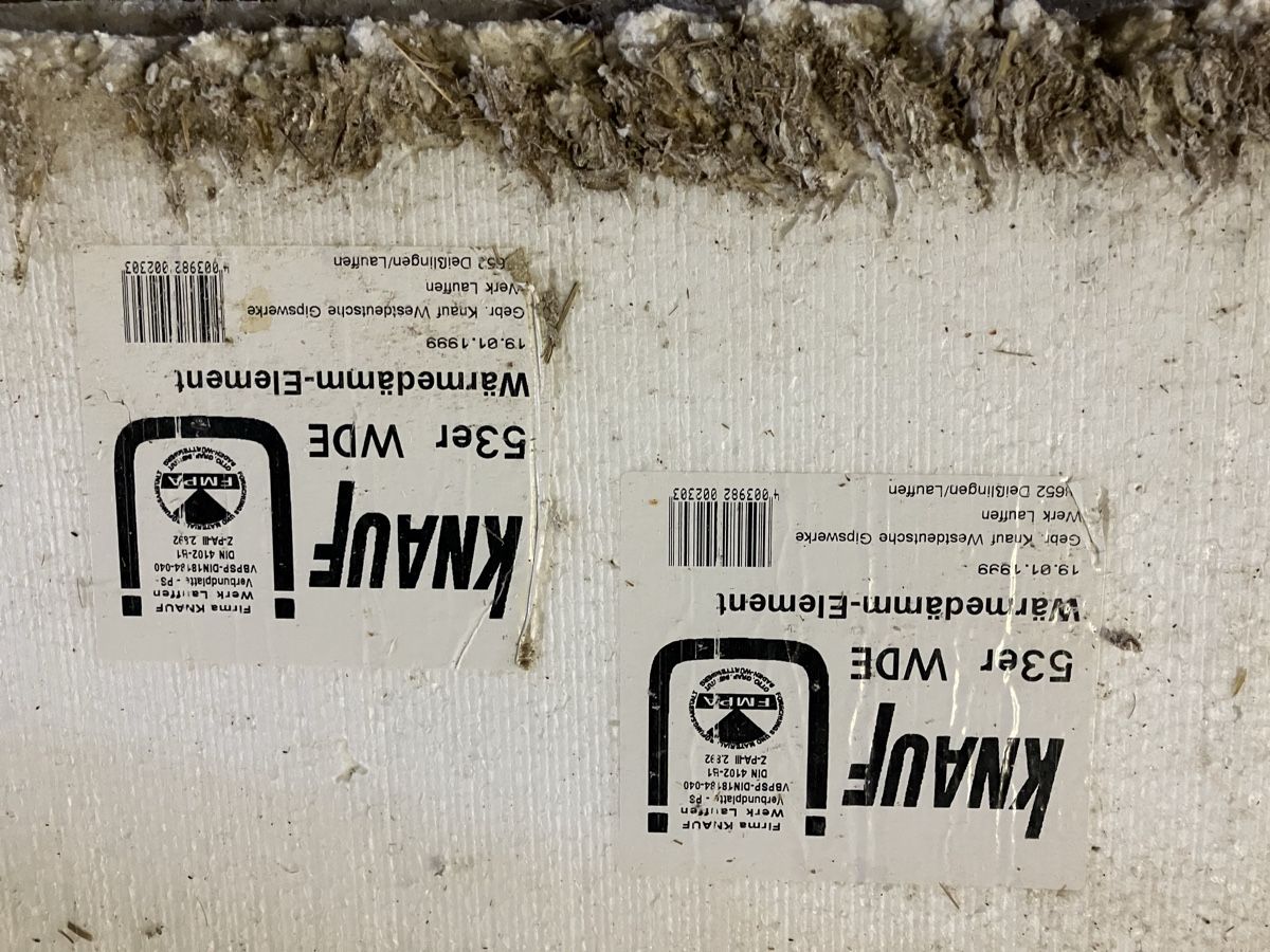 Servierplatten: Gipskartonplatten mit Dämmung  – Gebraucht aus Thunstetten von Sugus025 1
