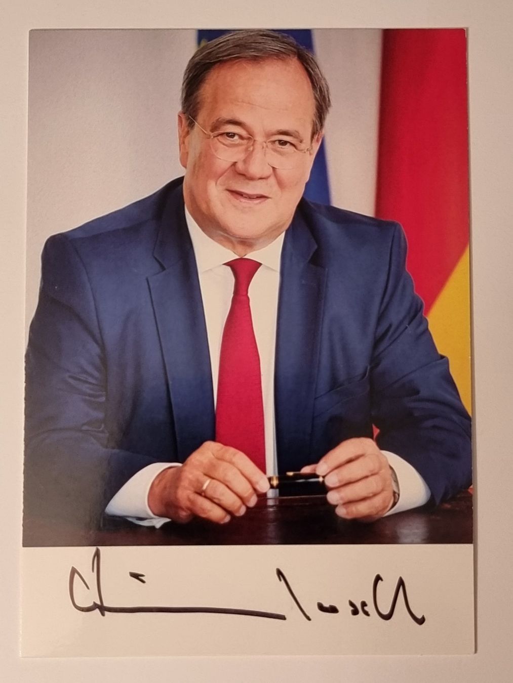 Autografi: Armin Laschet Originalautogramm – Usato da Winterthur venduto da Christinakim