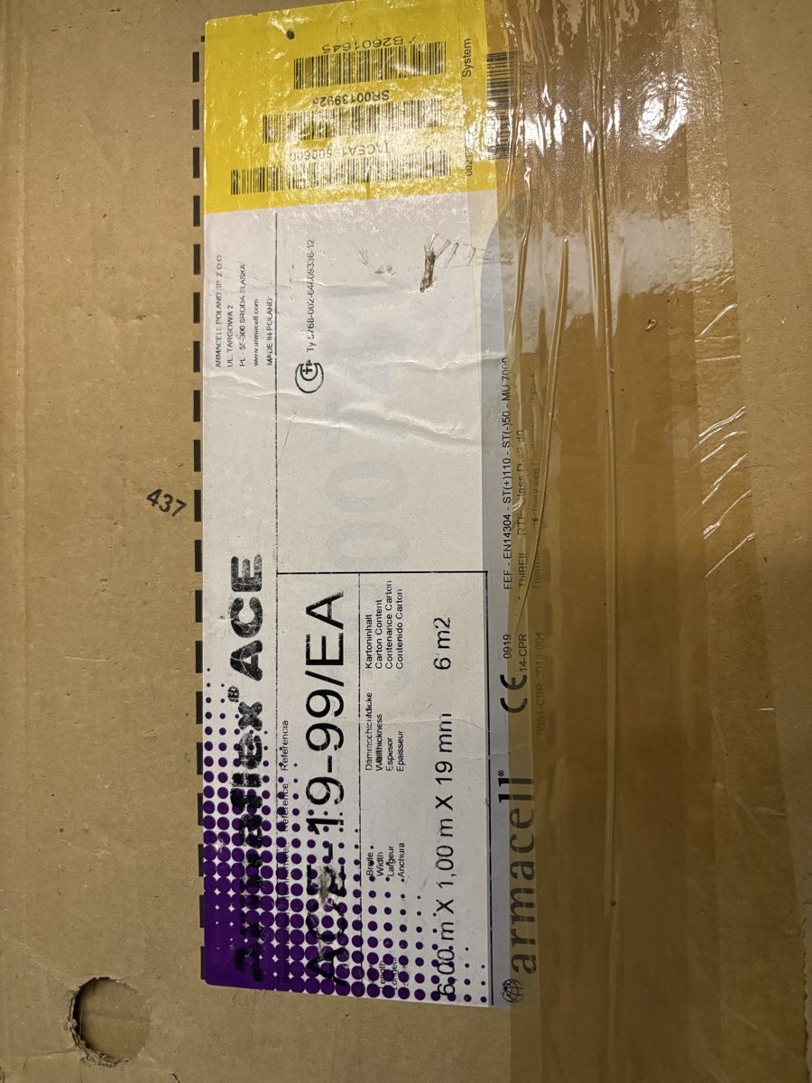 Materiale di riempimento: Armaflex ACE 19mm 6m^2 – Nuovo (secondo la descrizione) da Wattwil venduto da nillu 1