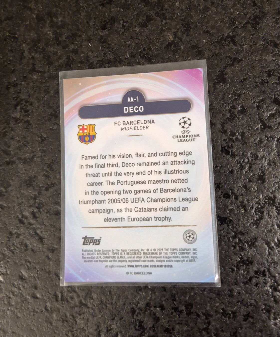 Topps Carte collezionabili: Deco - Barcelona - Topps – Nuovo (secondo la descrizione) da Burg AG venduto da Danoe 1