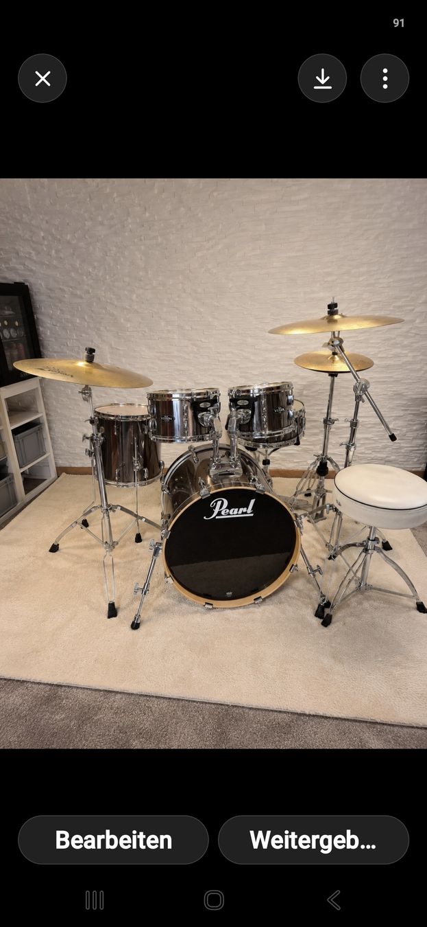 Strumenti musicali: Schlagzeug Pearl Vision  – Usato da Luzern venduto da Remo610