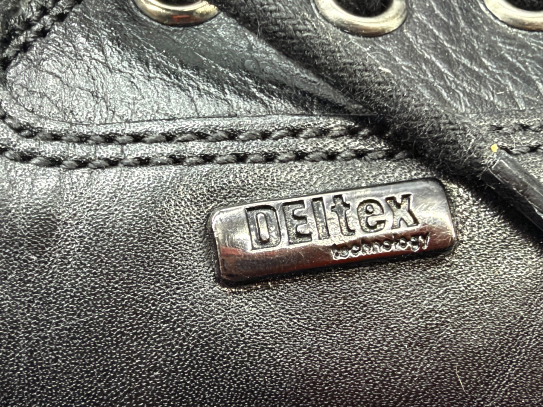Herrenschuhe: Bottines AM en cuir noir lacées. Pointure 42 – Gebraucht aus Cossonay-Ville von PatineDuTemps 2